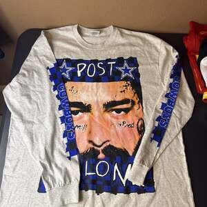 Post Malone x Dallas Cowboys Long Sleeve T-Shirt Size L